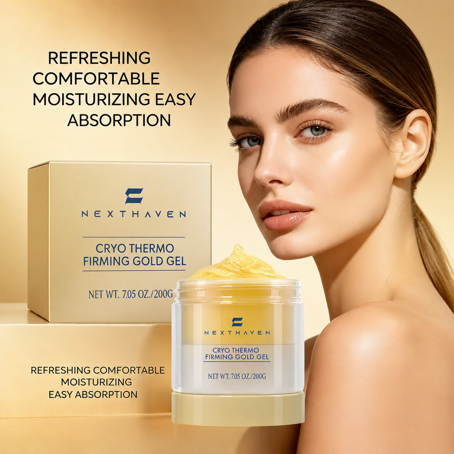 NextHaven | Cryo Thermo Gold Body Firming Gel
