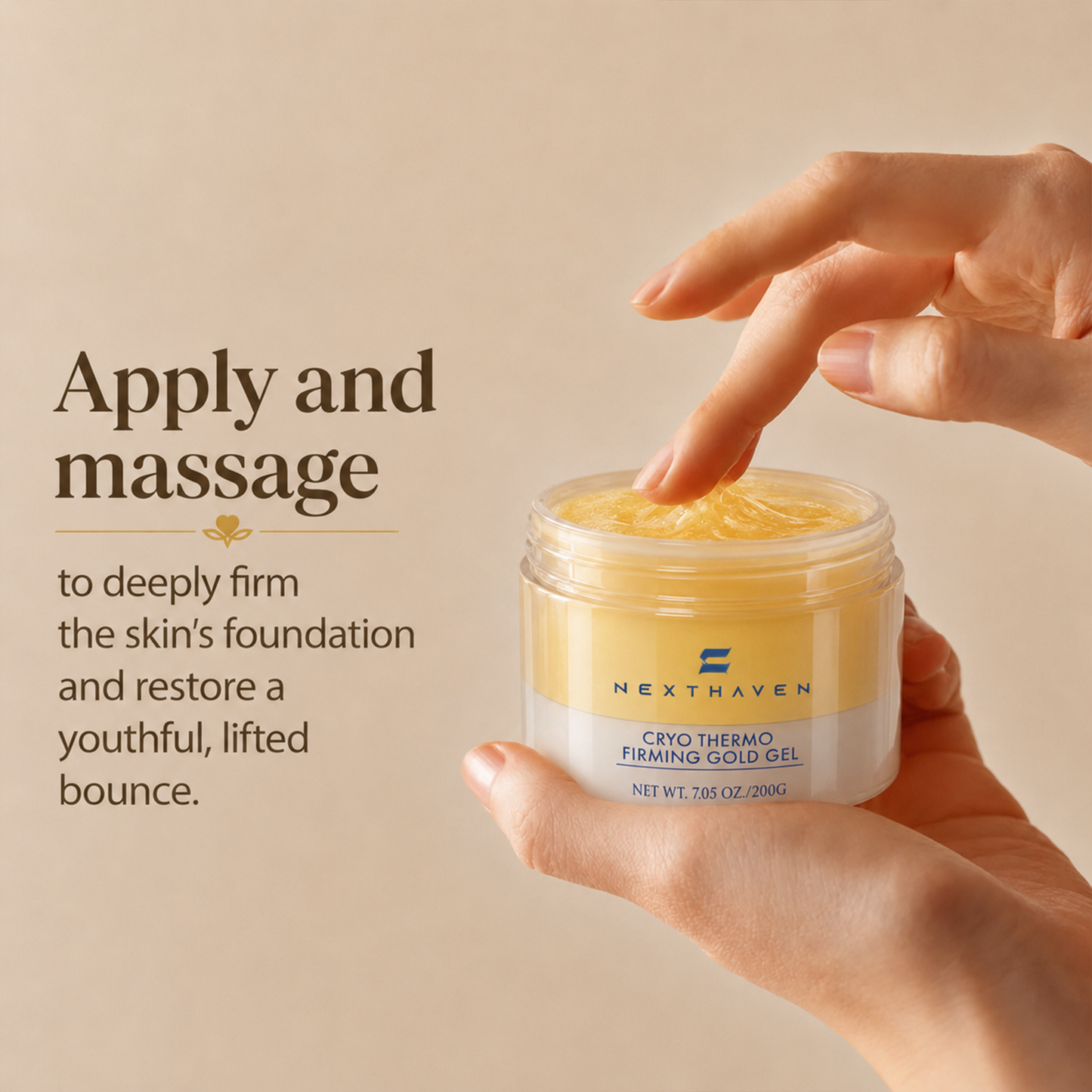 NextHaven | Cryo Thermo Gold Body Firming Gel